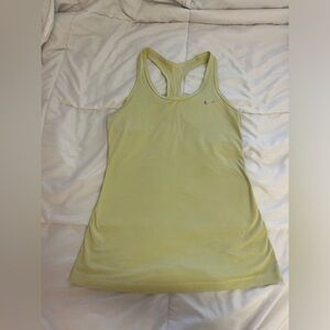 Lime green Nike dry fit racer back tank top